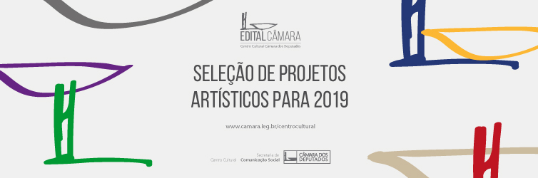 Processo seletivo de projetos artsticos para 2019.