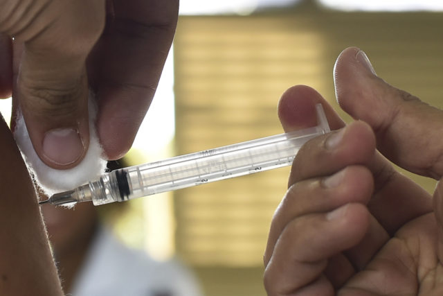 GDF abre vacinao contra gripe para toda populao.Foto: Andre Borges/Agncia Braslia