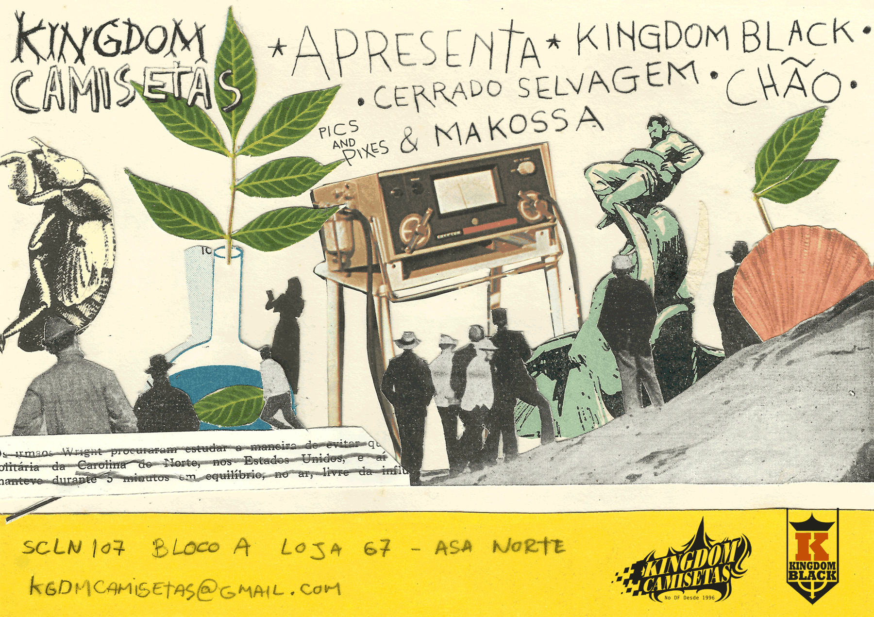  KINGDOMBLACK, loja do Natinho Dente de Ouro e tamb?m do Radical Sem D? O BLOCO ? O "A " A LJ ? A 67
