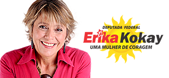 ? HOJE!! Erika Kokay candidata a reelei??o estar? na Galeria Olho de ?guia a partir das 21h.PRESTIGIEM.