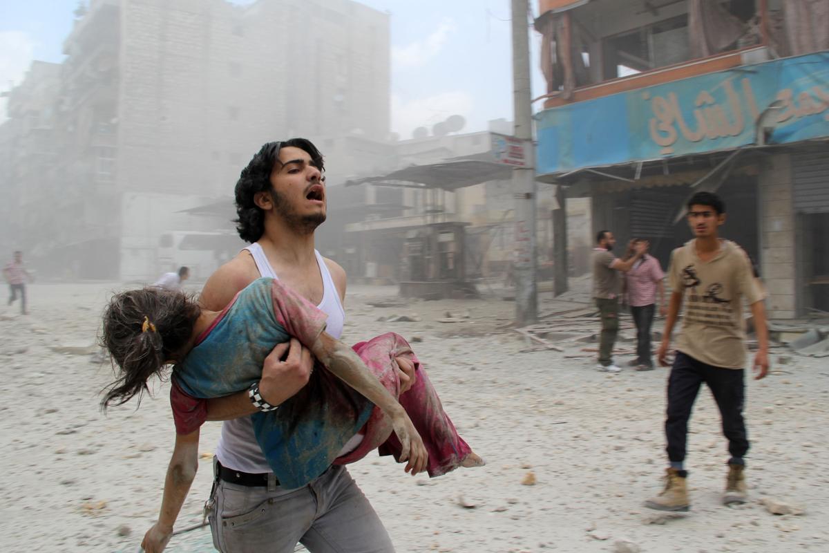 2014 Ano em Imagens: Parte II. Foto:Baraa Al-Halabi / AFP / Getty Images)