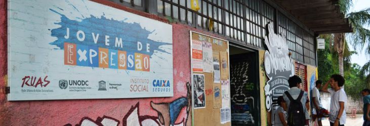 Programa Jovem de Express?o, em Ceil?ndia, tem projeto premiado.Foto:Tha?s Ellen
