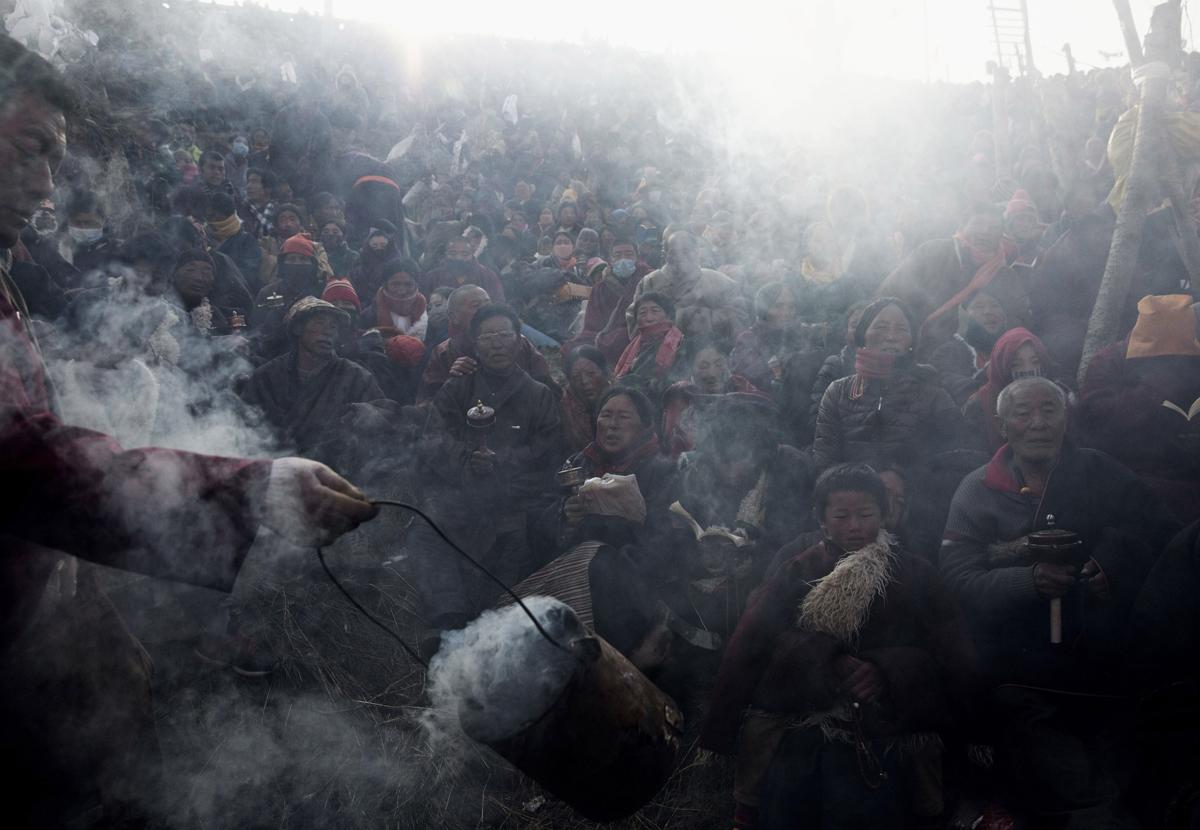 Assembl?ia Dharma Bliss Foto:Kevin Frayer / Getty Images)