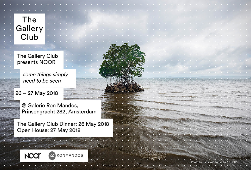 Invitation - The Gallery Club presents NOOR (Convite - A Galeria Clube apresenta NOOR)