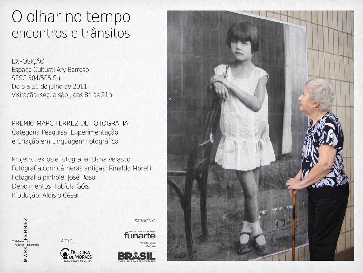 Exposi??o "O Olhar no tempo: Encontros e Tr?nsitos" de Usha Velasco.
