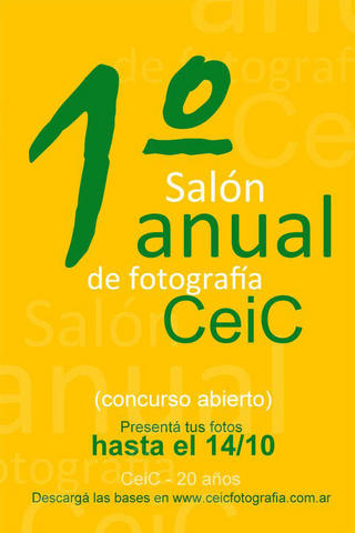1? Sal?n Anual de Fotograf?a - Ciudad: San Justo, Buenos Aires.