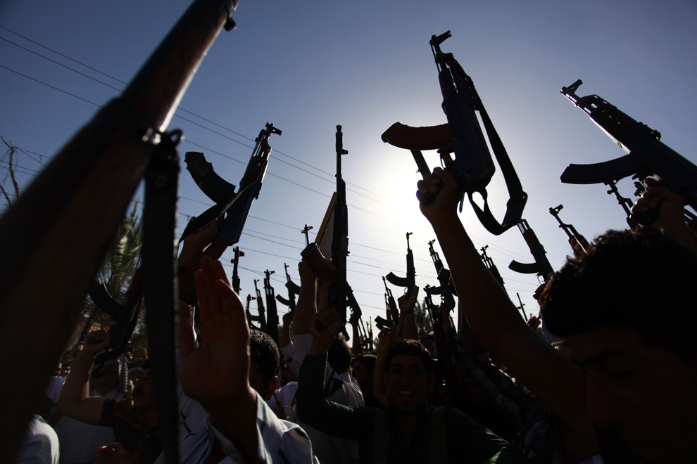 Combates continuaram no Iraque Foto:(Haidar Hamdani / AFP / Getty Image)