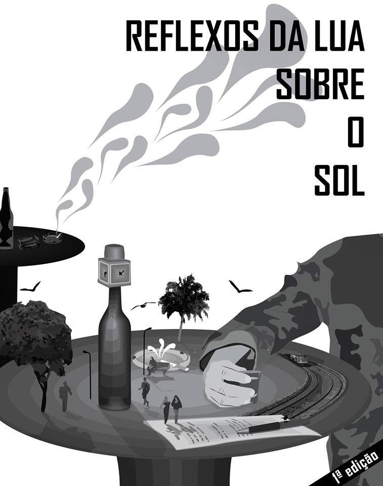 ? HOJE!! Lan?amento do livro ?Reflexos da Lua Sobre o Sol? dos autores: Devin, Felipe Alves, Davi Kaus e Janine Carvalho. dia 17 de outubro (sexta-feira).Local:Galeria Olho de ?guia