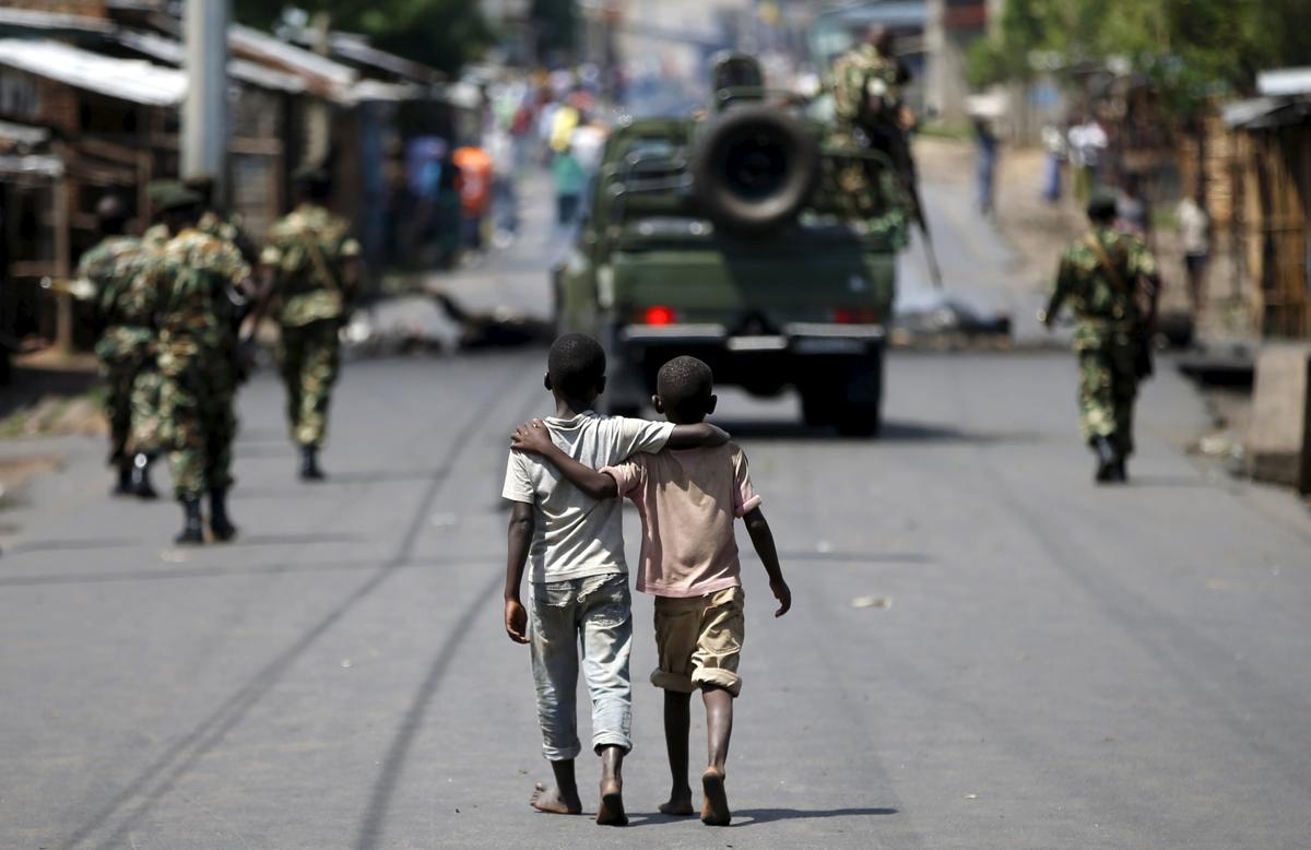 Tumulto no Burundi.Foto:GORAN Tomasevic