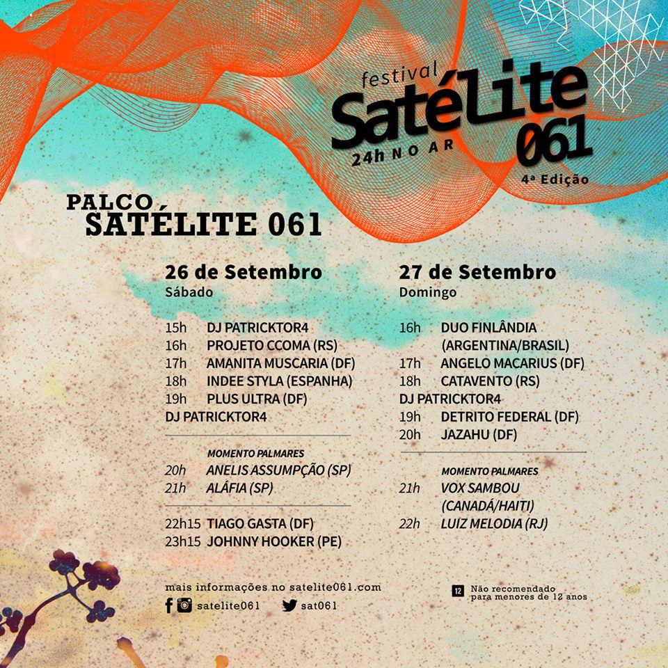 CREDENCIAMENTO para o Festival SAT?LITE 061 24H NO AR