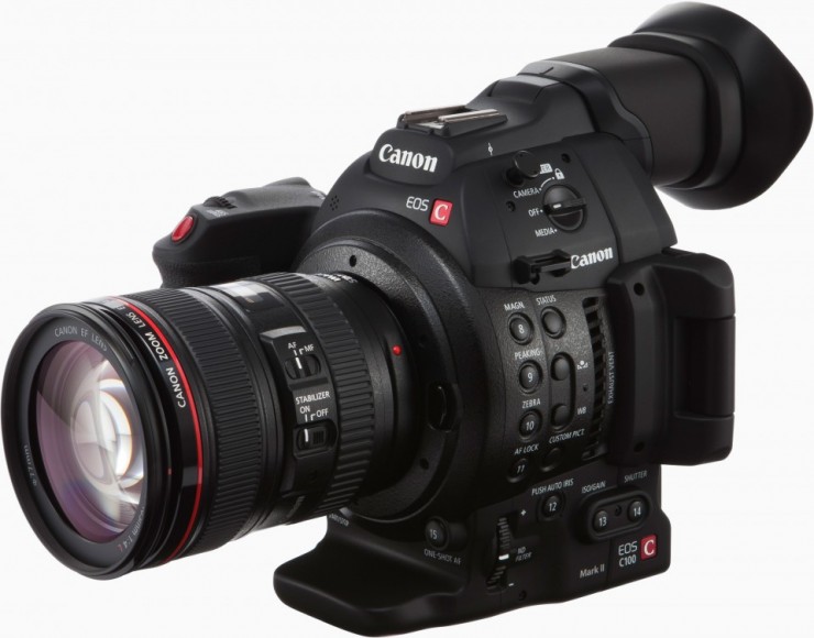 Canon apresentou hoje a nova C100 mark II por USD$5,499