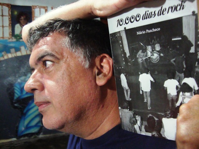  10.000 dias de rock, livro escrito por M?rio Pazcheco ser? lan?ado neste s?bado dia 24, no Kareka's Bar