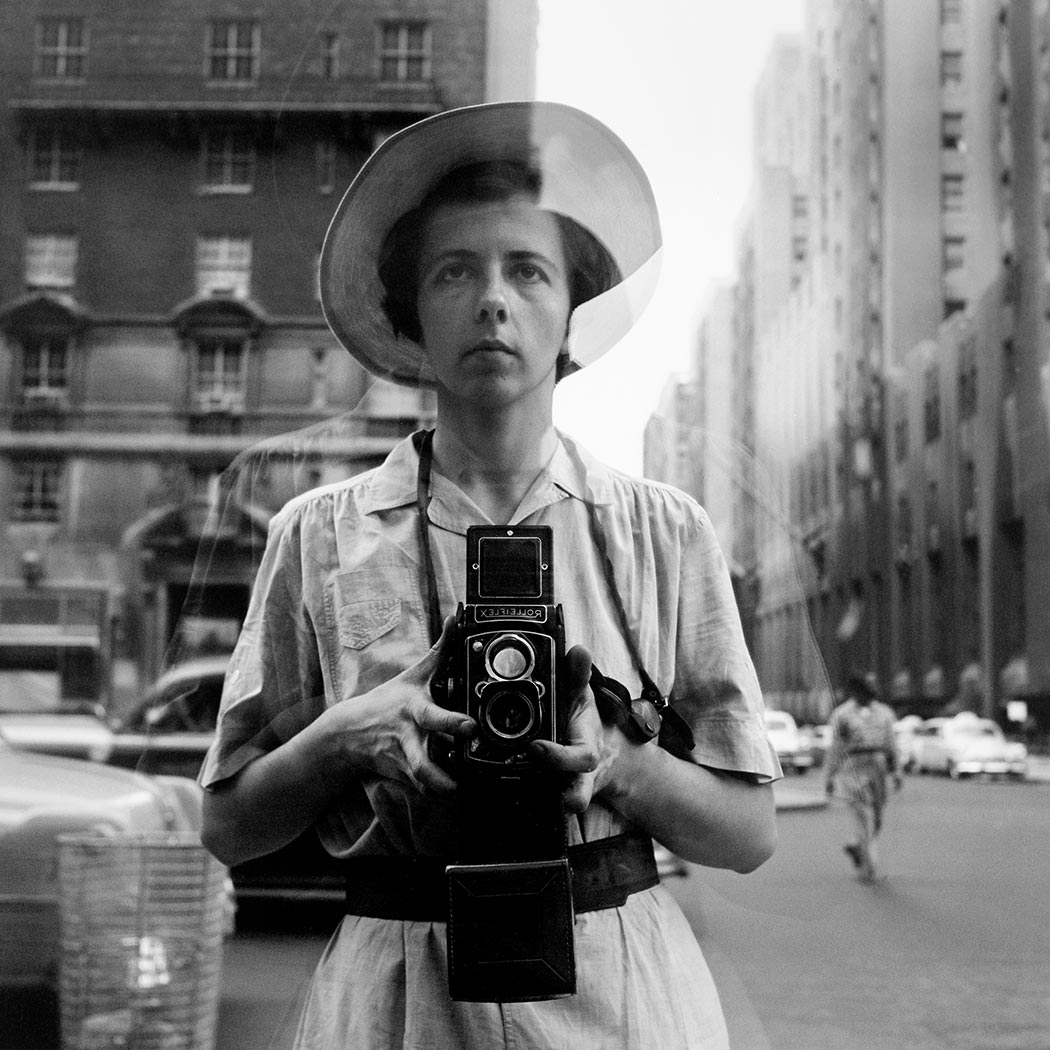 self-portraits de VIVIAN MAIER A Dama das Ruas.