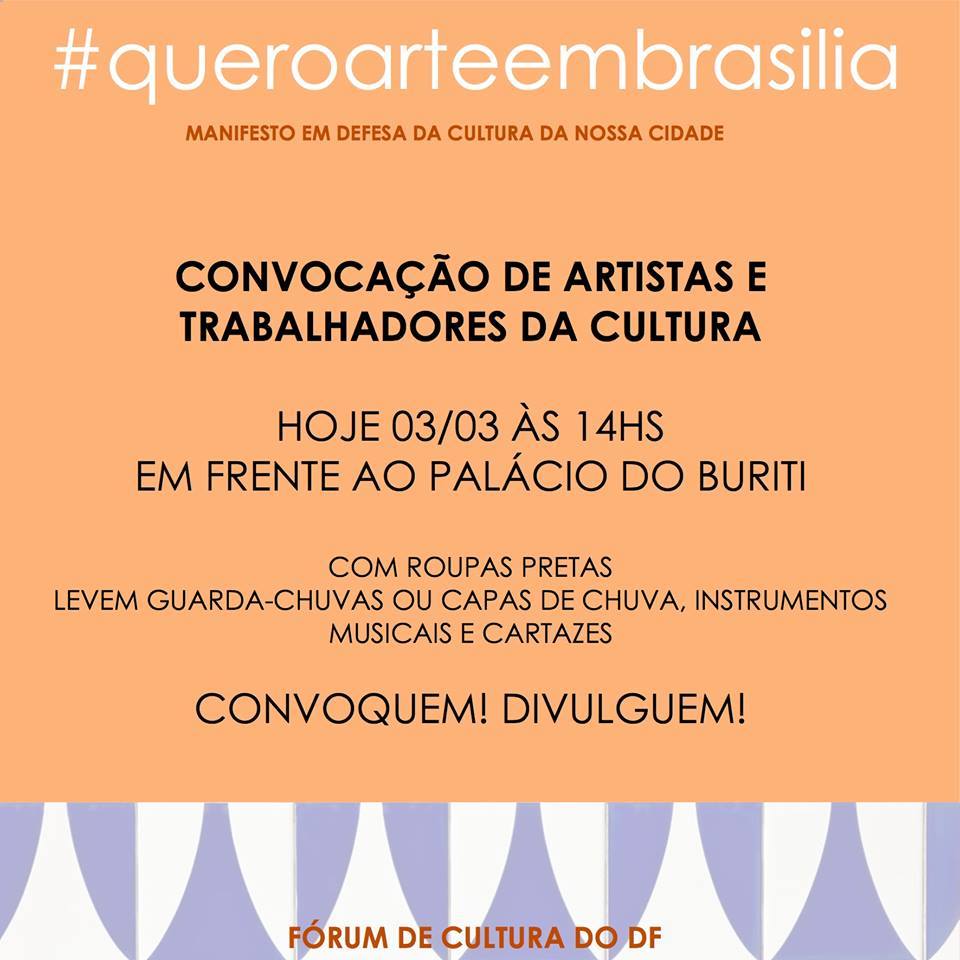 TODOS HOJE NO BURITI ?S 14:00 EM PONTO! ? HORA DE MOSTRAR QUE MERECEMOS O DIREITO QUE TENTAM NOS ROUBAR!