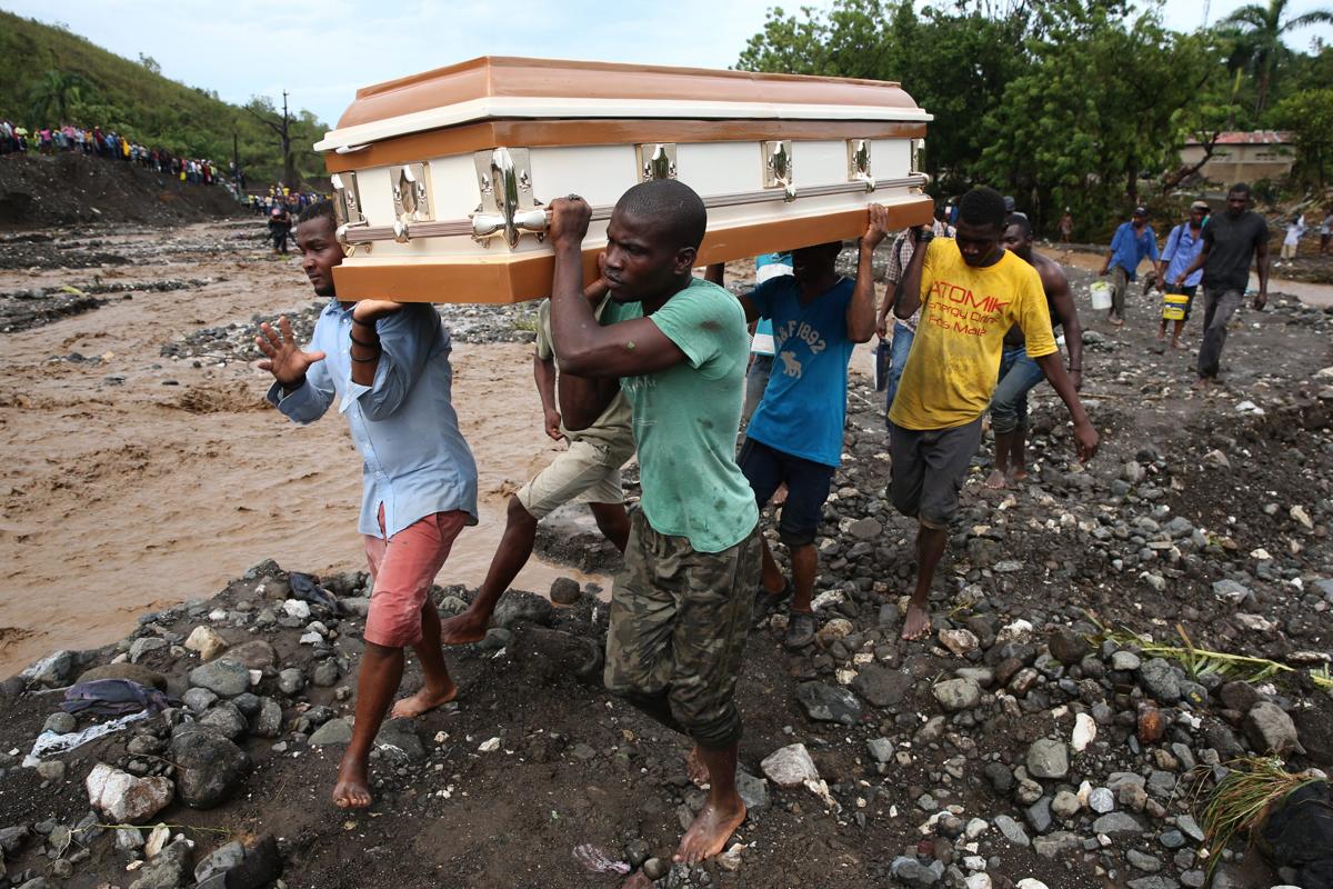 Furaco Matthew .Foto:Orlando Barria / EPA)