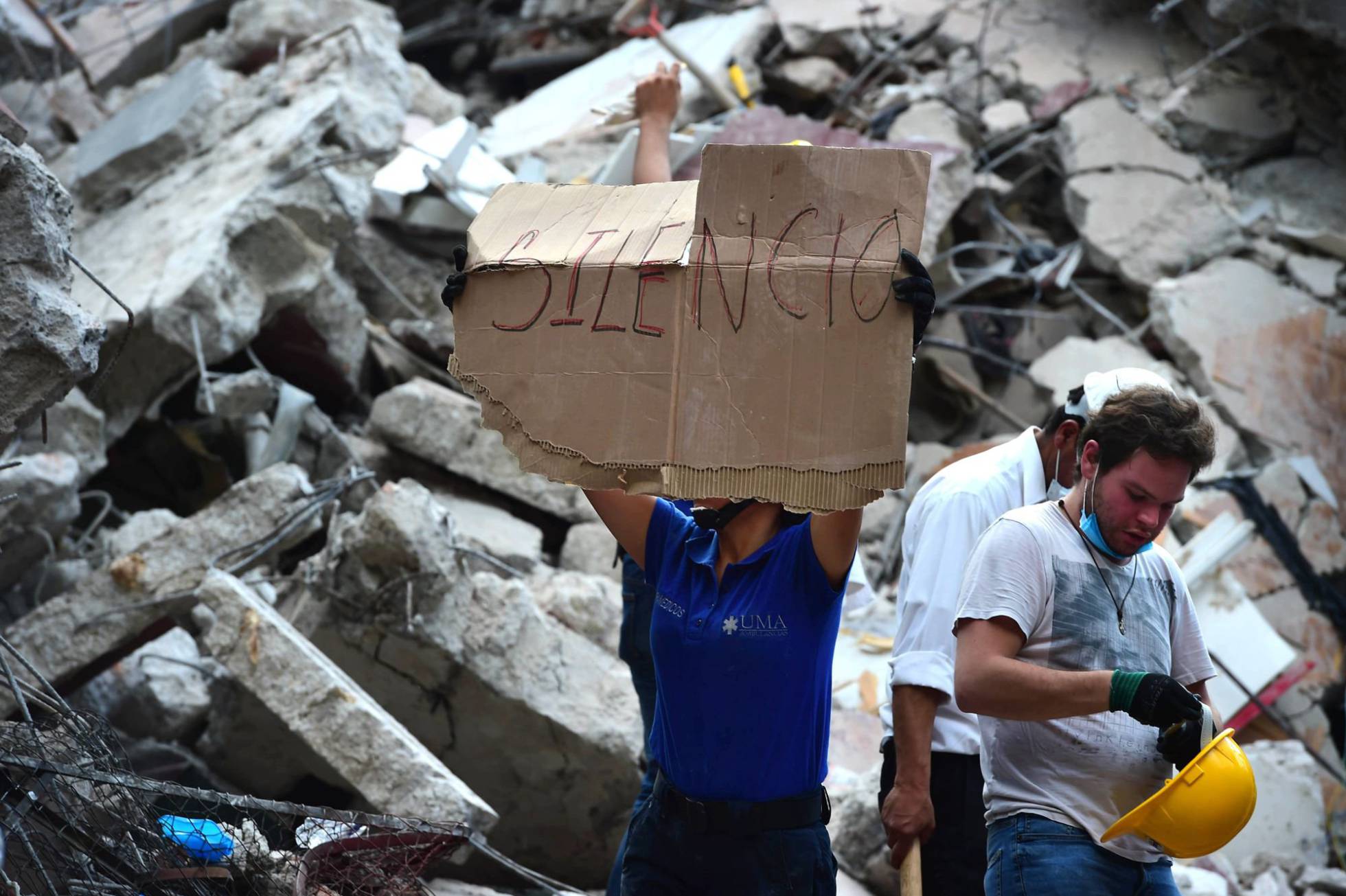 TERREMOTO NO MXICO Mais de 220 mortos aps forte terremoto no Mxico.FotoRONALDO SCHEMIDT AFP