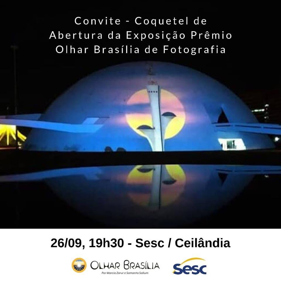 Ceilndia recebe Exposio do Premio Olhar Braslia.Data: de 24 de setembro a 27 de outubro Horrio: Segunda  sexta, das 9h s 20h e aos sbados das 10h s 18h Local: Sesc da Ceilndia