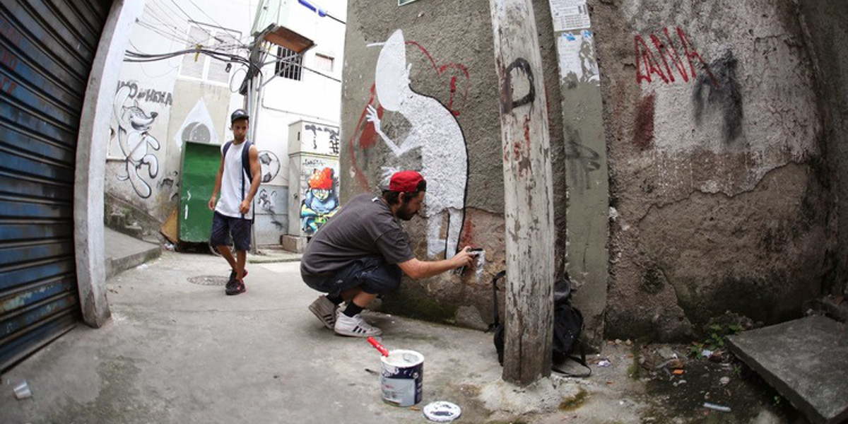 ALEX SENNA.Artista de Rua.