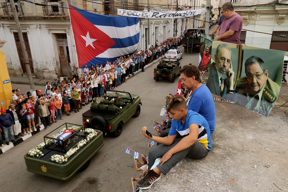 Fidel Castro:O Ícone.Foto:(Chip Somodevilla / Getty Images)