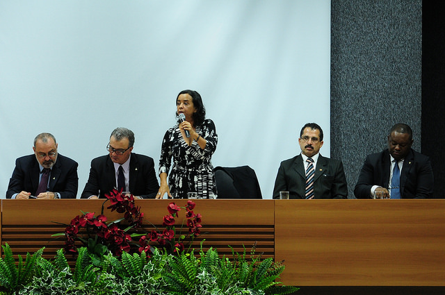 Polcia Civil forma lderes comunitrios para fortalecer combate  violncia contra a mulher.Foto: Pedro Ventura/Agncia Braslia