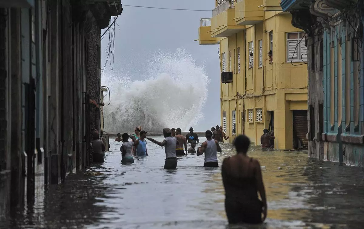 Impacto do furacão Irma.Foto:Yamil Lage / AFP / Getty Images)