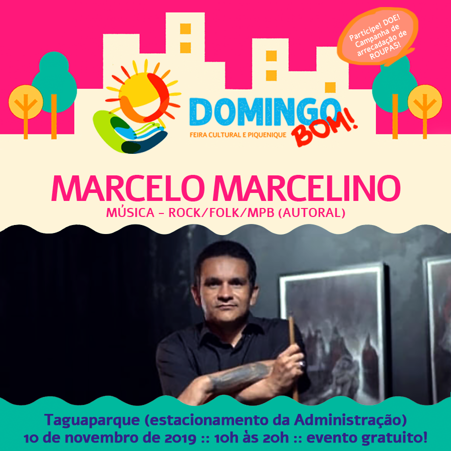 Domingo Bom‎ para Domingo Bom! [Feira cultural e Piquenique] no Taguaparque.10 de novembro a partir das 10h at s 20h. Administrao do Taguaparque. Evento gratuito.