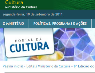 8? Edi??o do Programa Rede Nacional Funarte Artes Visuais