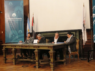 Dia Internacional de los Museos 2014, presentacion en la Legislatura de la Nacion del"MUSEO ITINERANTE DE ARTE CONTEMPOR?NEO FADWA TUQAN"