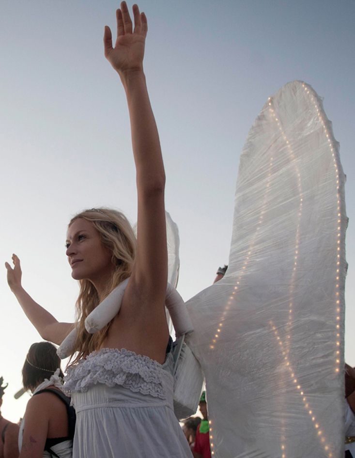 Festival Burning Man "Rites of Passage",  em 25 anos - foto:Jim Urquhart (Reuters).